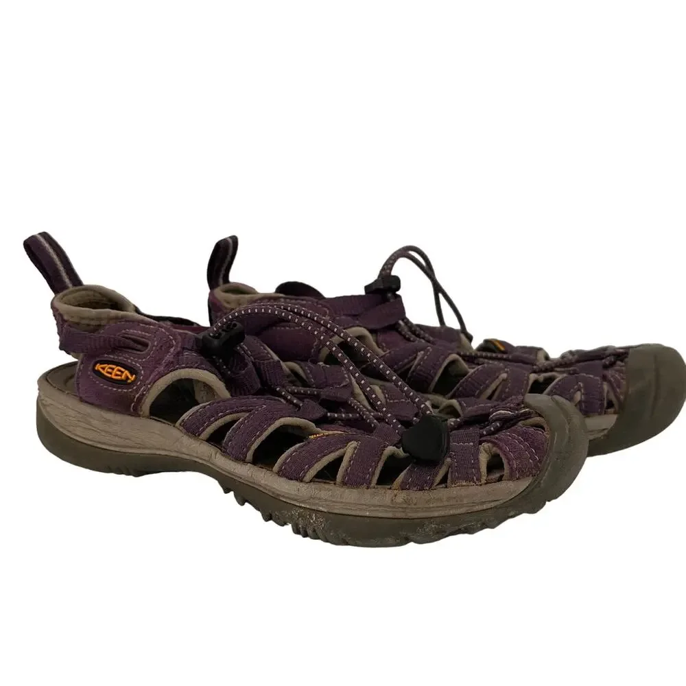 Keen Purple Nylon Whisper Hiking Sandals Size 4